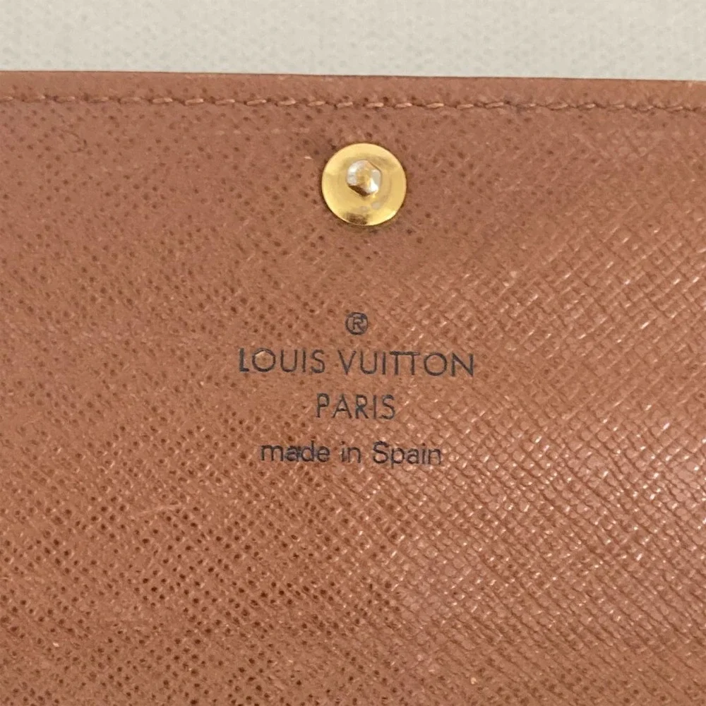 LOUIS VUITTON Long Porte Monnaie Monogram Wallet Vintage - Picture 9 of 16